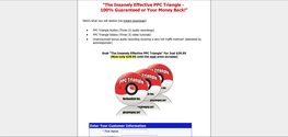 PPC Triangle sales page