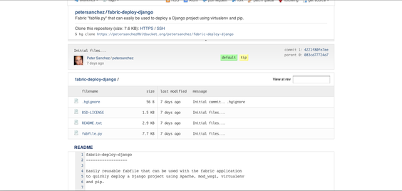 fabric-deploy-django bitbucket page.